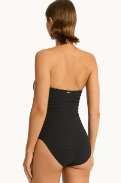 Women Sea Level Palisades Vee Bandeau One Piece