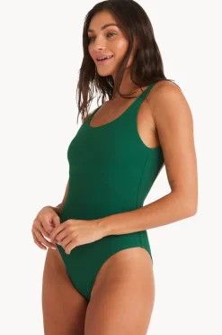 Women Roxy Palm Shadows High Leg One Piece