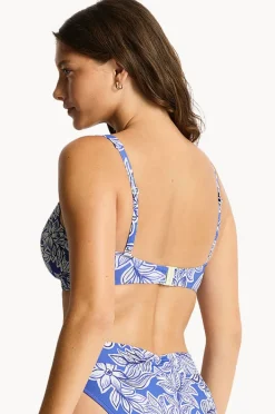 Women Sea Level Palmera Cross Front Bra