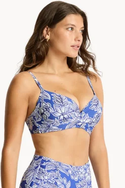Women Sea Level Palmera D/DD Cup Cross Front Bra