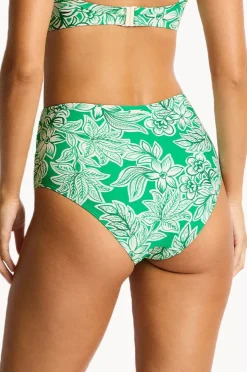 Women Sea Level Palmera Gathered High Waist Pant