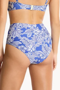 Women Sea Level Palmera Gathered High Waist Pant