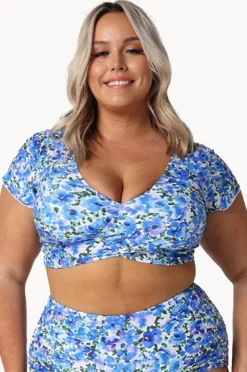 Women Capriosca Pansy Frill Wrap Bra