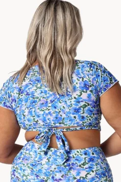 Women Capriosca Pansy Frill Wrap Bra