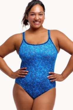 Women Funkita Pebble Beach Locked In Lucy One Piece