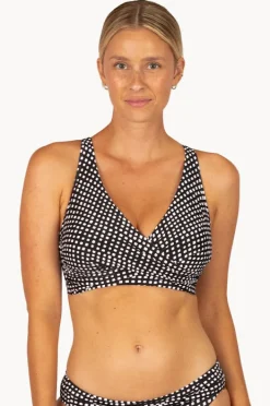 Women Baku Picnic Point F Cup Wrap Bra