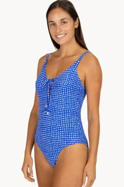 Women Baku Picnic Point Lace Up One Piece