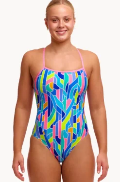 Women Funkita Pillared Single Strap One Piece