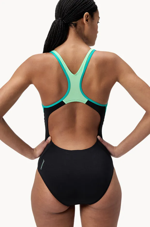 Women Speedo Placement Laneback One Piece