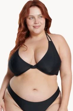 Women Raq Apparel Plain GG/H Cup Underwire Halter