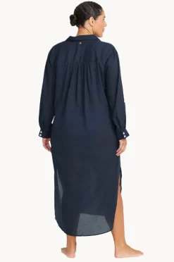 Women Artesands Plain Monteverdi Maxi Overshirt