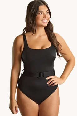 Women Panache Plain Serena G Cup Square Neck One Piece