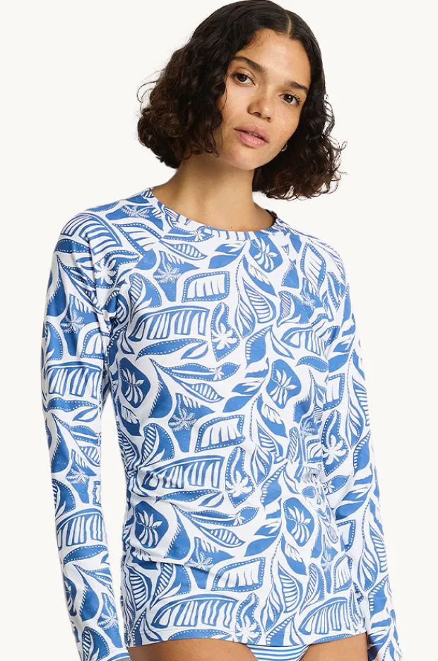 Women Sea Level Reef Long Sleeve Suntop