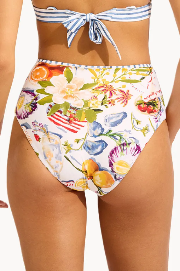 Women Seafolly Riviera Coast High Waisted Pant