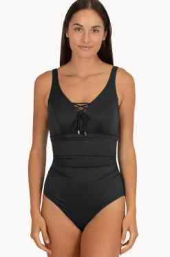 Women Baku Rococco E/F Underwire Lace Up One Piece