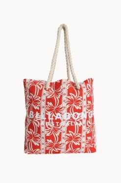 Women Billabong Row Of Palms Beach Bag