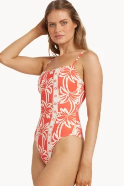Women Billabong Row Of Palms Bella One Piece