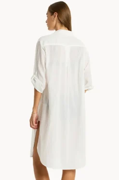 Women Sea Level Salt Long Cover Up