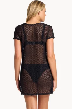 Women Sunseeker Salt Mesh T-Shirt Dress
