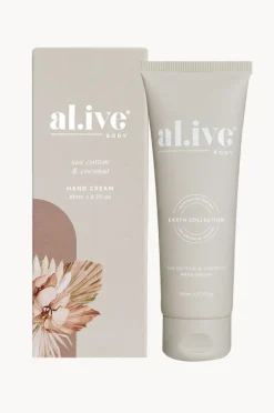 Women Al.ive Body Sea Cotton & Coconut Hand Cream 80ml
