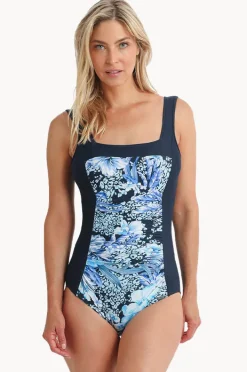 Women Jantzen Select Square Neck One Piece