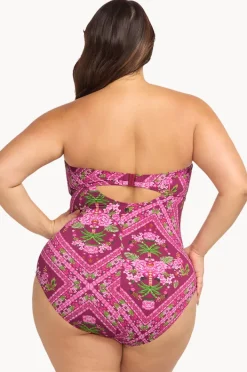 Women Artesands Botticelli D/DD Cup Bandeau One Piece