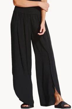 Women Seafolly Shirred Waist Wrap Pant