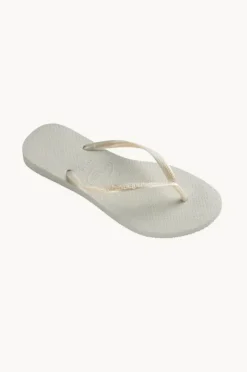 Women Havaianas Slim Metallic Thong