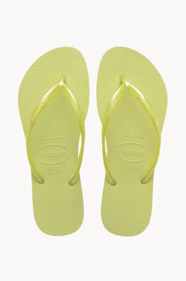 Women Havaianas Slim Metallic Thong