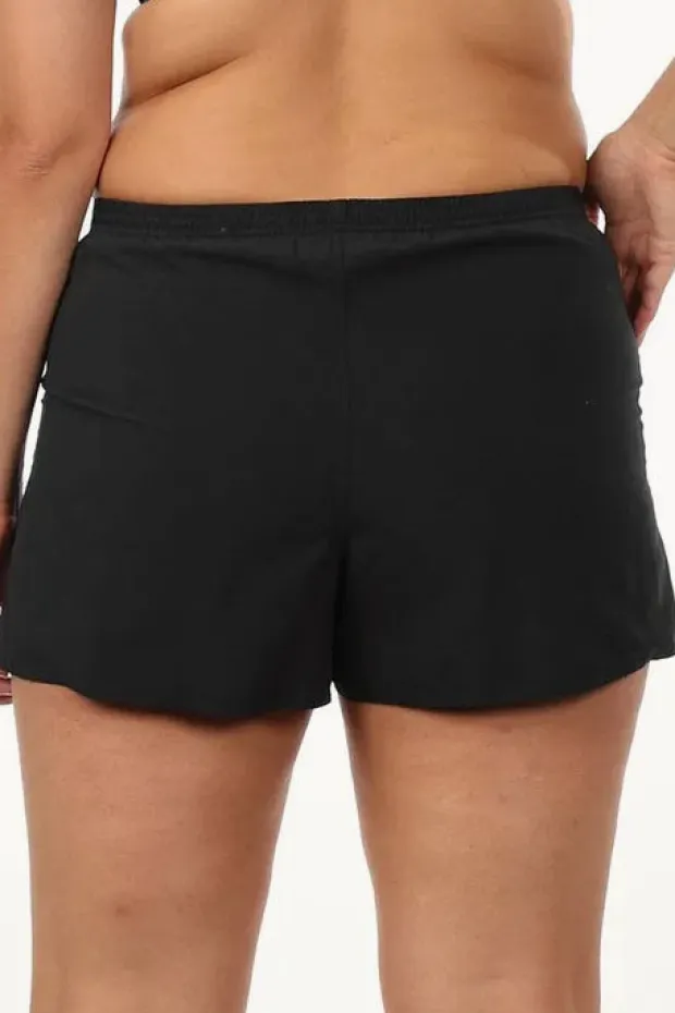 Women Maxine Solid Plus Size Boardshort