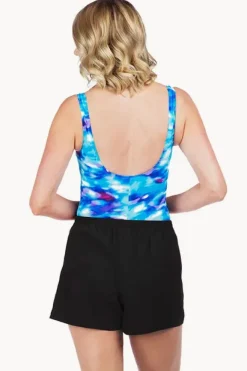 Women Maxine Solid Plus Size Boardshort