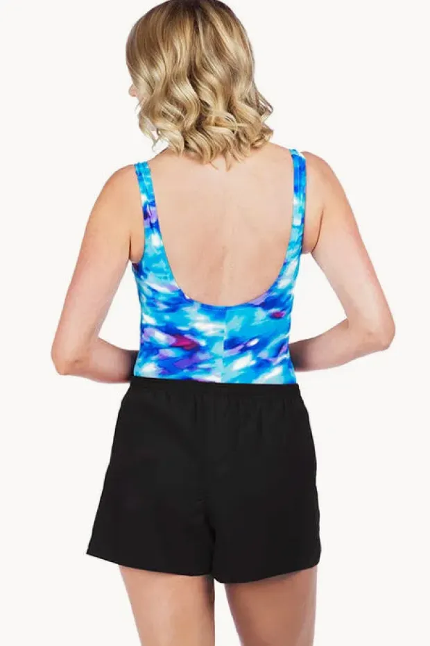 Women Maxine Solid Plus Size Boardshort