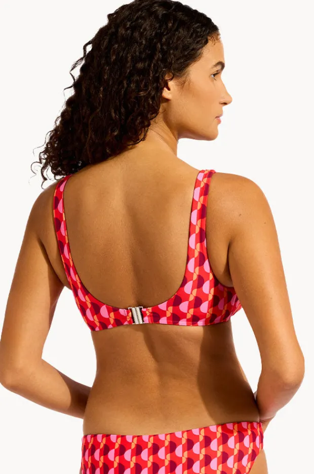 Women Seafolly Sorrento Ring Front Tank