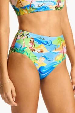 Women Seafolly South Pacific High Waisted Pant