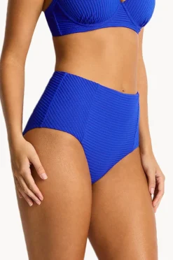 Women Sea Level Spinnaker Panelled High Waist Pant