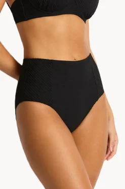 Women Sea Level Spinnaker Panelled High Waist Pant
