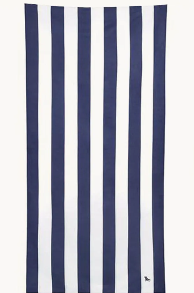 Women Dock And Bay Stripe Cabana Microfibre Towel
