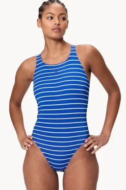 Women Speedo Stripe Endurance+ Medalist One Piece