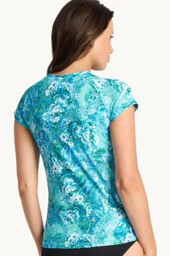 Women Sunseeker Sundance Short Sleeve Suntop