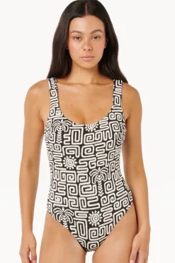 Women Rip Curl Sunset Jacquard One Piece