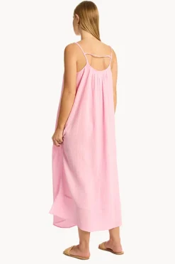 Women Sea Level Sunset Sun Dress