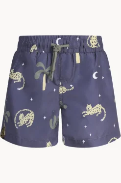 BOY Skwosh Teen Boys Leopard Nights Eco Short
