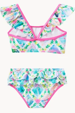 Milky Teen Girls Aloha Crop Set