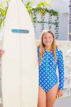 Babes In The Shade Teen Girls Clover Sunsuit