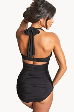 Women Panache Tulle Marilyn G Cup Twist Bandeau One Piece