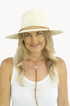 Women Sundaise Unisex Wide Brim Panama Hat