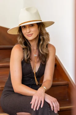 Women Sundaise Unisex Wide Brim Panama Hat
