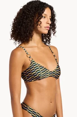 Women Jets Urban Geo Bralette