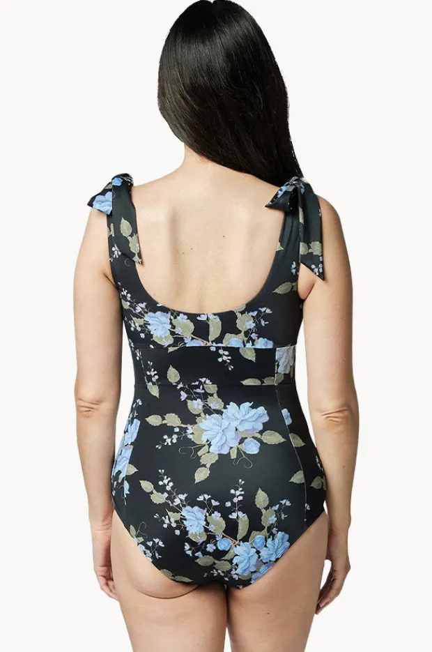 Women Une Piece Vintage Romantique Classic Square Neck One Piece