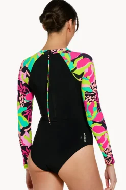 Women Zoggs Vivid Long Sleeve Sunsuit